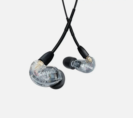 Shure SE215 Clear Transparent – Professionelle In-Ear Kopfhörer mit Kabel