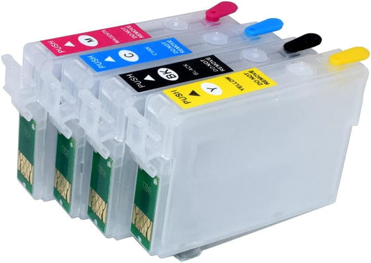 EPSON 29XL Nachfüllbare Tinten Patronen 4er Set BK Y C M T2991-T2994 - EDV-Outlet