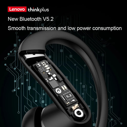 Lenovo T50 TWS Sport Kopfhörer ThinkPlus Bluetooth 5.2 Sport Ohrhörer HiFi Stereo in-ear - EDV-Outlet
