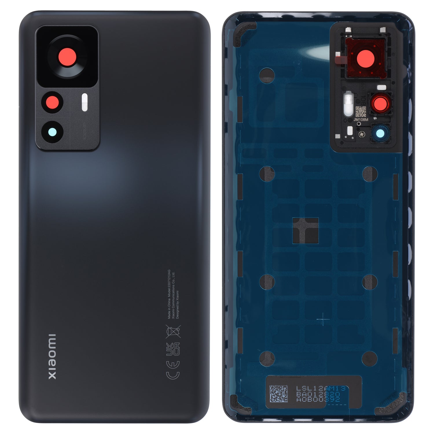 Xiaomi 12T Pro 22081212UG Akkudeckel Backcover Batterie Deckel Schwarz - EDV-Outlet