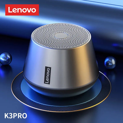 Lenovo K3 Pro Bluetooth Mini Lautsprecher mit extra Bass in Silber - EDV-Outlet