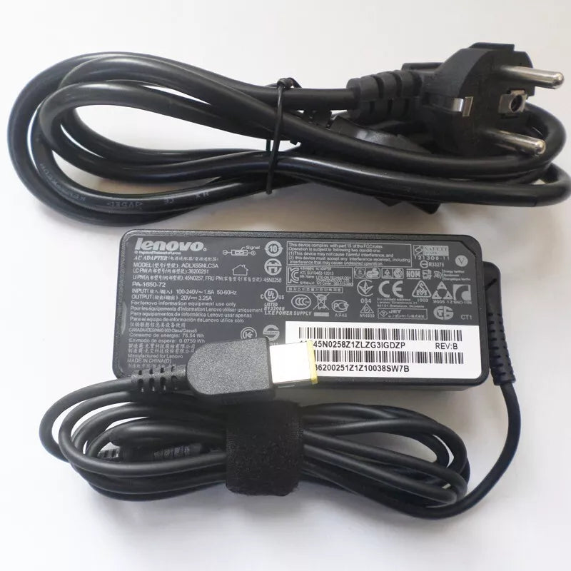 Original Lenovo Netzteil ADLX65NDC3 20V 2.25A 45W Laptop Ladegerät - EDV-Outlet