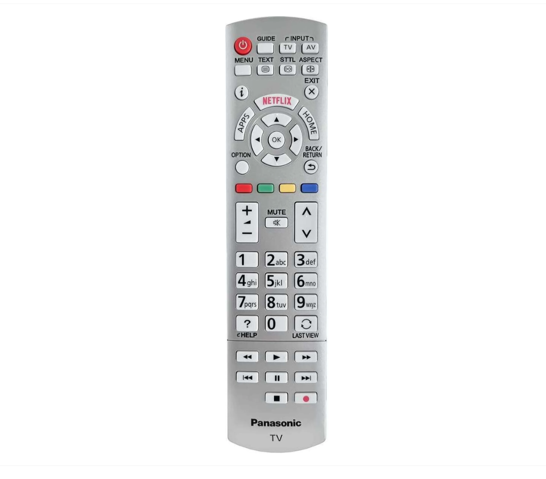 Original Panasonic N2QAYB001010 Fernbedienung für TX-32CS600E TX-32CSF607 LED TV - EDV-Outlet