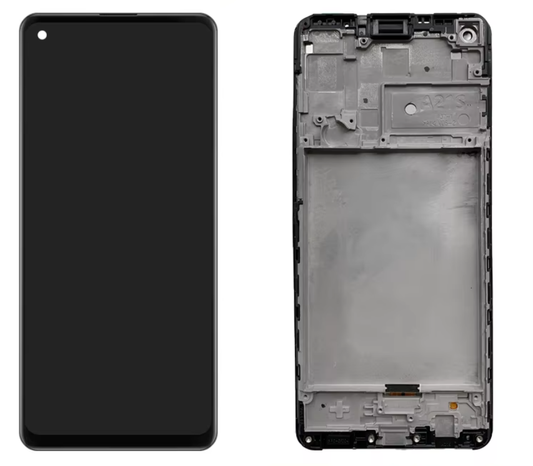 Samsung Galaxy A21s LCD Display mit Rahmen GH82-22988A - EDV-Outlet