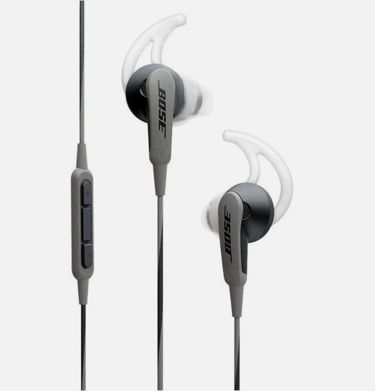 Bose SoundSport Schwarz In-Ear Kopfhörer mit 3,5mm Klinke – Sport & Fitness Kabel-Ohrhörer - EDV-Outlet
