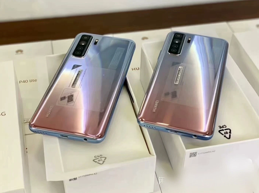 Huawei P40 Lite 5G 128GB 6GB RAM Space Silver – NEU mit 64MP Quad-Kamera