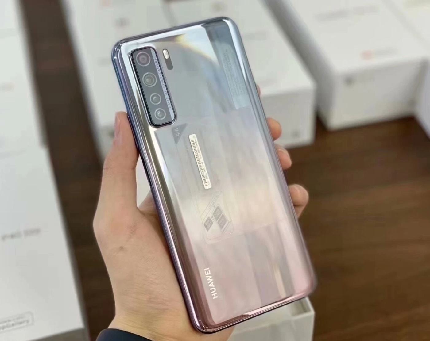 Huawei P40 Lite 5G 128GB 6GB RAM Space Silver – NEU mit 64MP Quad-Kamera