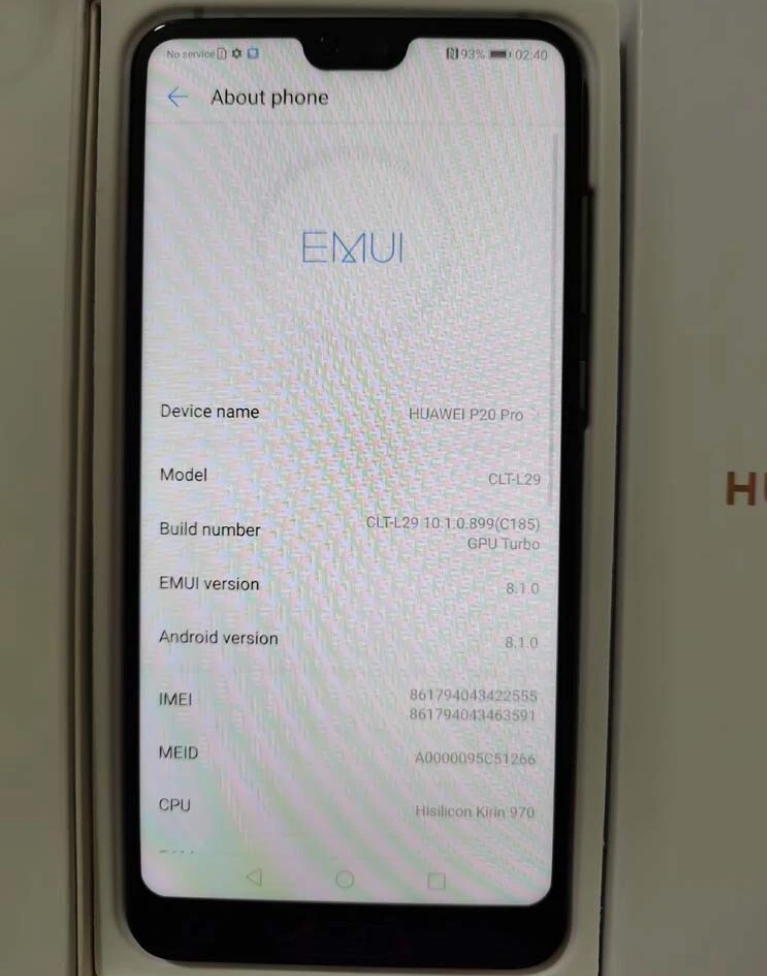 Huawei P20 Pro 128GB 6GB RAM Twilight – Refurbished neuwertig mit Leica Triple-Kamera