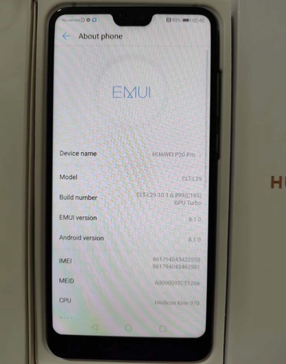 Huawei P20 Pro 128GB 6GB RAM Twilight – Refurbished neuwertig mit Leica Triple-Kamera