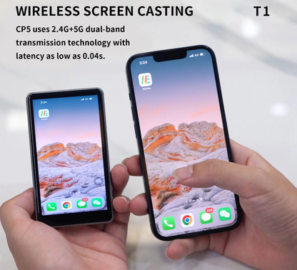 Magnetischer Handy Selfie-Monitor – Smartphone Rückkamera-Screen für Selfies, Vlogs & Livestream
