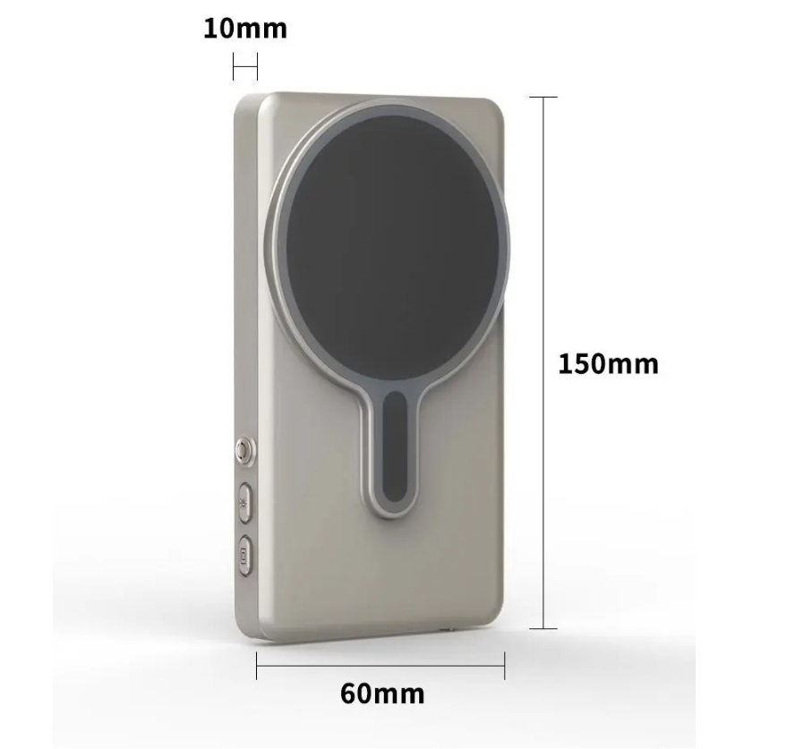 Magnetischer Handy Selfie-Monitor – Smartphone Rückkamera-Screen für Selfies, Vlogs & Livestream