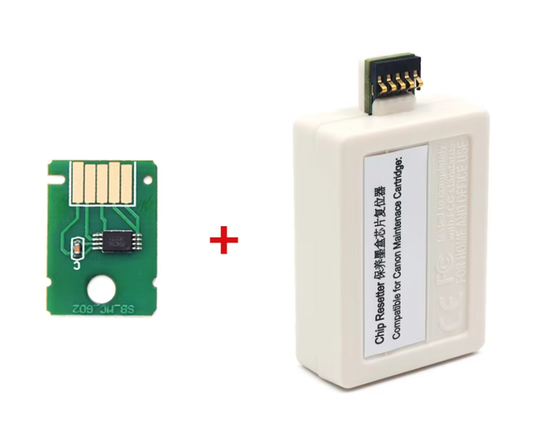 Canon MAXIFY GX6010-7080 Serie Abfall Tintenkissen/ Wartungschip Resetter MC-G01