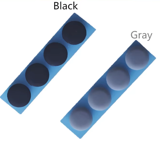 OEM Gummifüße für Microsoft Surface Laptop 7 (2023/2024) – Füße für Gehäuse Unterseite Schwarz/ Grau