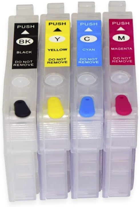 EPSON 604XL Nachfüllbare Tinten Patrone 4er Set mit ARC-Chip - EDV-Outlet