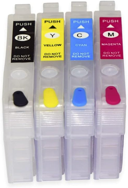 EPSON 604XL Nachfüllbare Tinten Patrone 4er Set mit ARC-Chip - EDV-Outlet