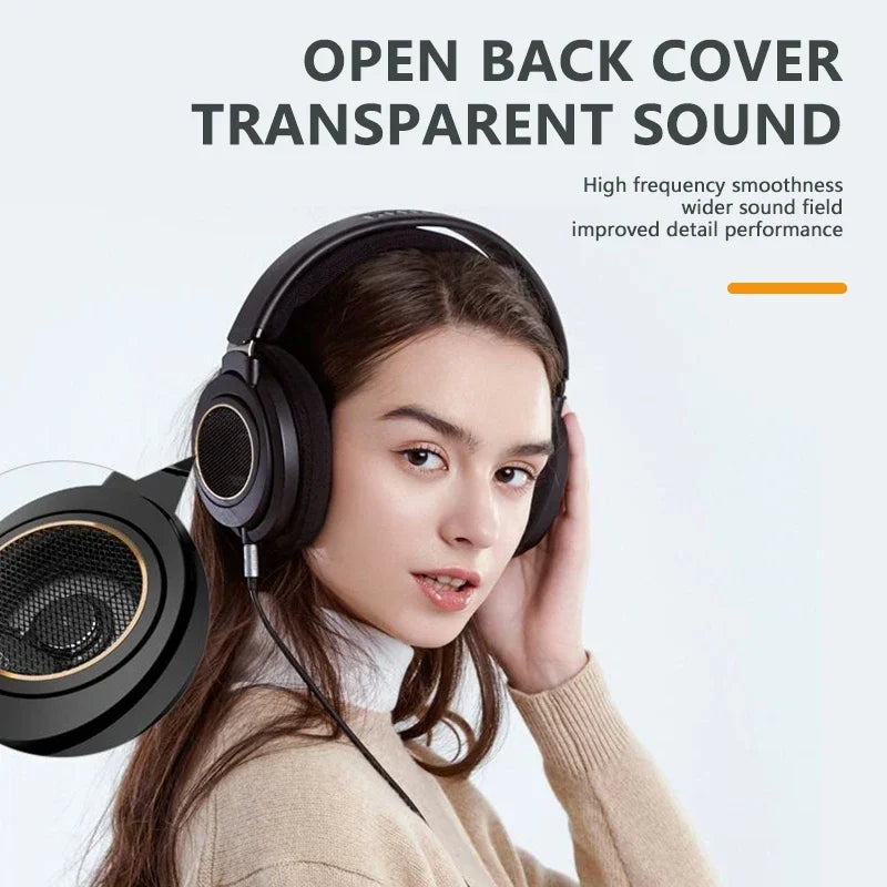 Philips SHP9600 Over-Ear HiFi Stereo Kopfhörer – Offenes Design – Schwarz - EDV-Outlet