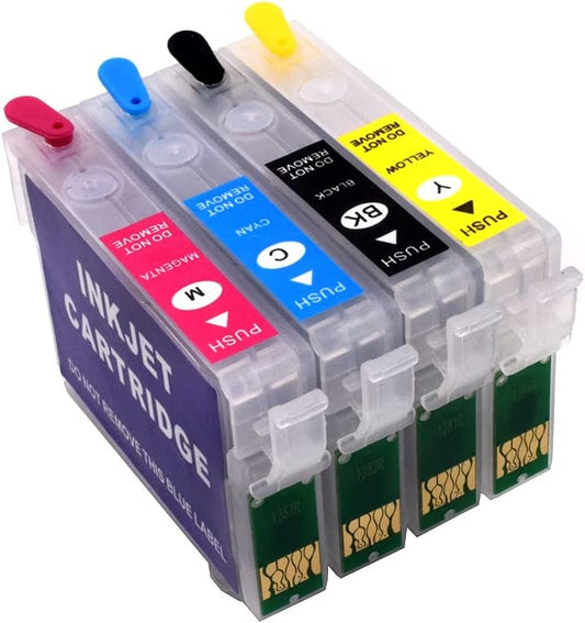 EPSON 604XL Nachfüllbare Tinten Patrone 4er Set mit ARC-Chip - EDV-Outlet