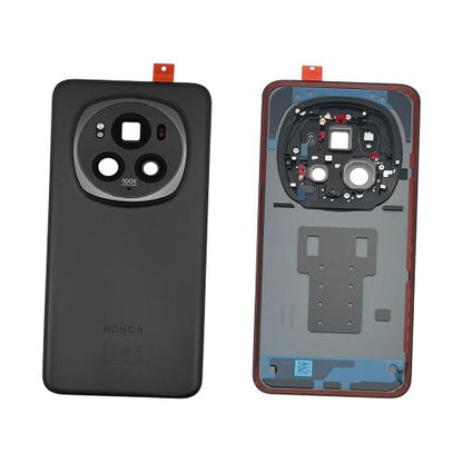 Original HONOR Magic 6 Pro Akkudeckel Schwarz mit Kameralinse & Klebedichtung – Ersatz Rückseite 0235AJRC - EDV-Outlet