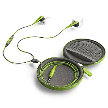 Bose SoundSport Grün In-Ear Kopfhörer mit 3,5mm Klinke – Sport & Fitness Kabel-Ohrhörer - EDV-Outlet