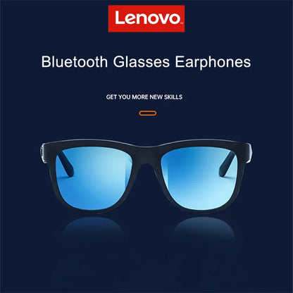 Lenovo Lecoo C8 Smart Brille Musik Lautsprecher Headset drahtlose Bluetooth Sonnenbrille Outdoor Sport Kopfhörer UV-Schutz - EDV-Outlet
