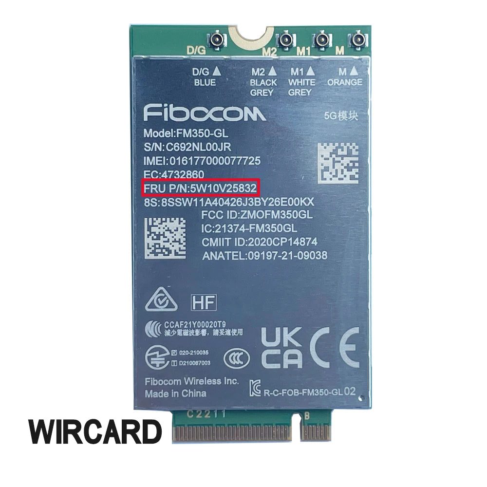 Fibcom FM350-GL 5G WAN Modem für Lenovo 5W11H85423 - EDV-Outlet