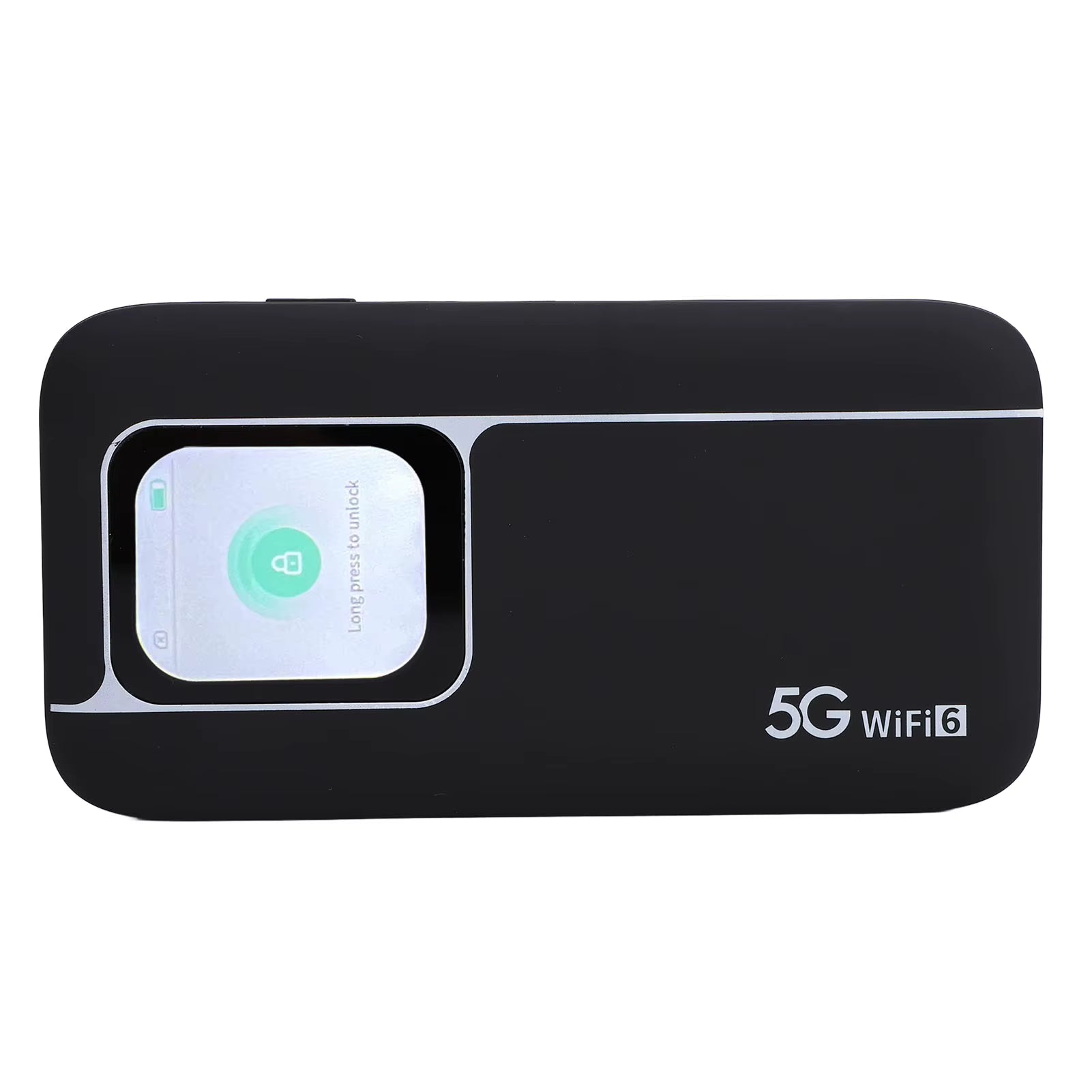 Mobiler 5G WLAN-Router mit Akku (7100 mAh) – WiFi 6 Hotspot bis 2,7 Gbit/s | Tragbarer 4G/5G LTE Router mit Touchscreen & IP67 - EDV-Outlet