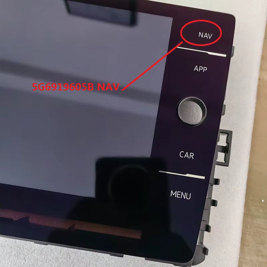 Original VW Golf 7 Passat B8 5G Discover Media 8" Touchscreen Bedieneinheit 5G6919605B - EDV-Outlet