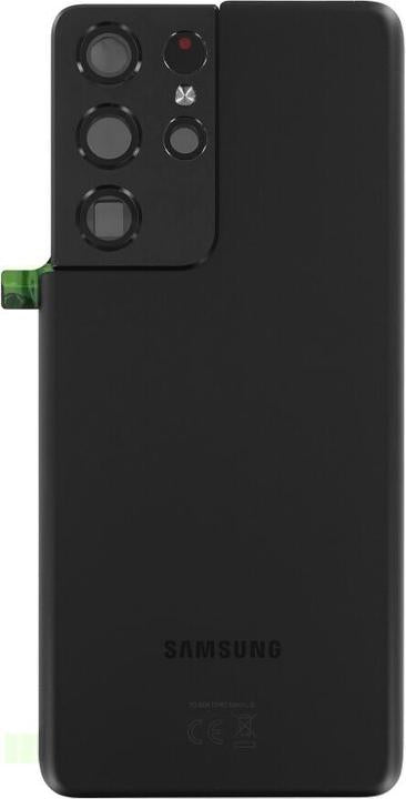 Original Samsung Galaxy S21 Ultra SM-G998B Backcover GH82-24499A – Akkudeckel Phantom Schwarz - EDV-Outlet