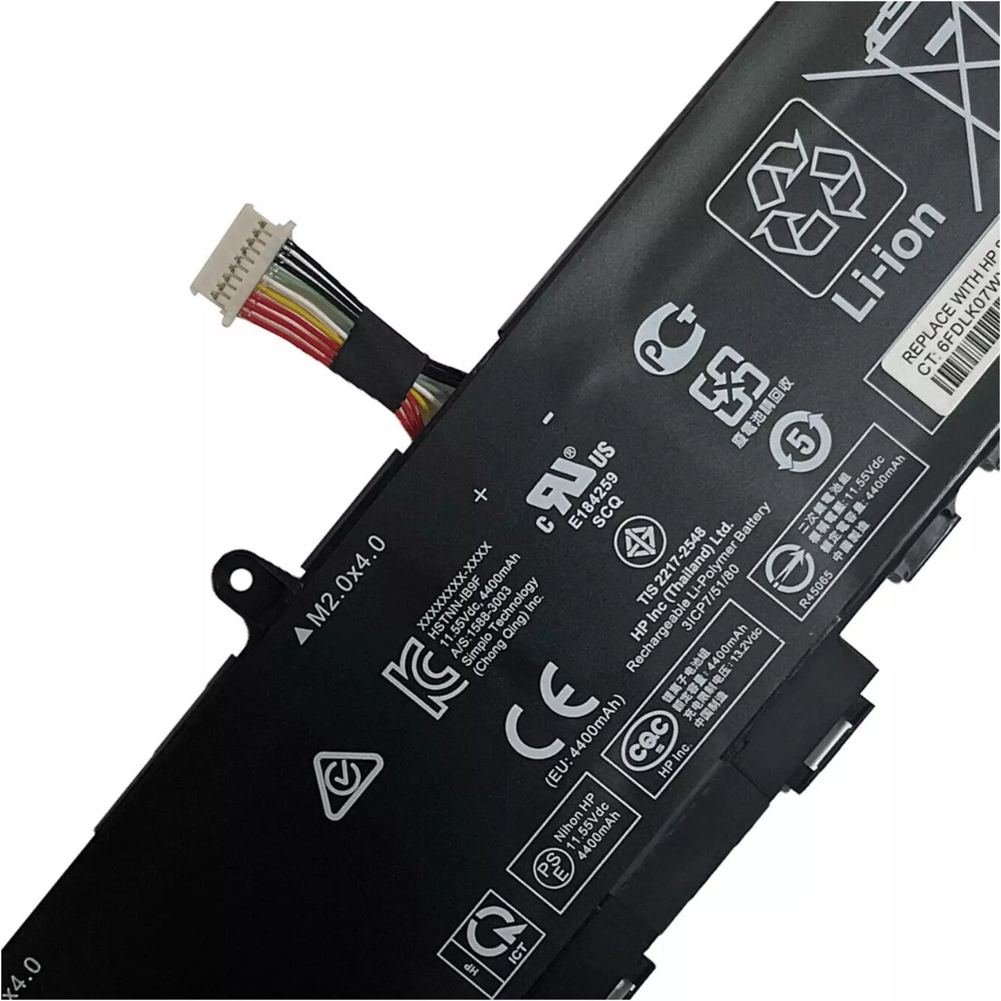 HP CC03XL Original Akku für L78555-005 | kompatibel mit EliteBook 830 G7 G8, 835 G7 G8, 840 G7 G8, 845 G7 G8, 850 G7 G8, 855 G7 G8 | Li-Ion, 53 Wh, 11,55 V - EDV-Outlet