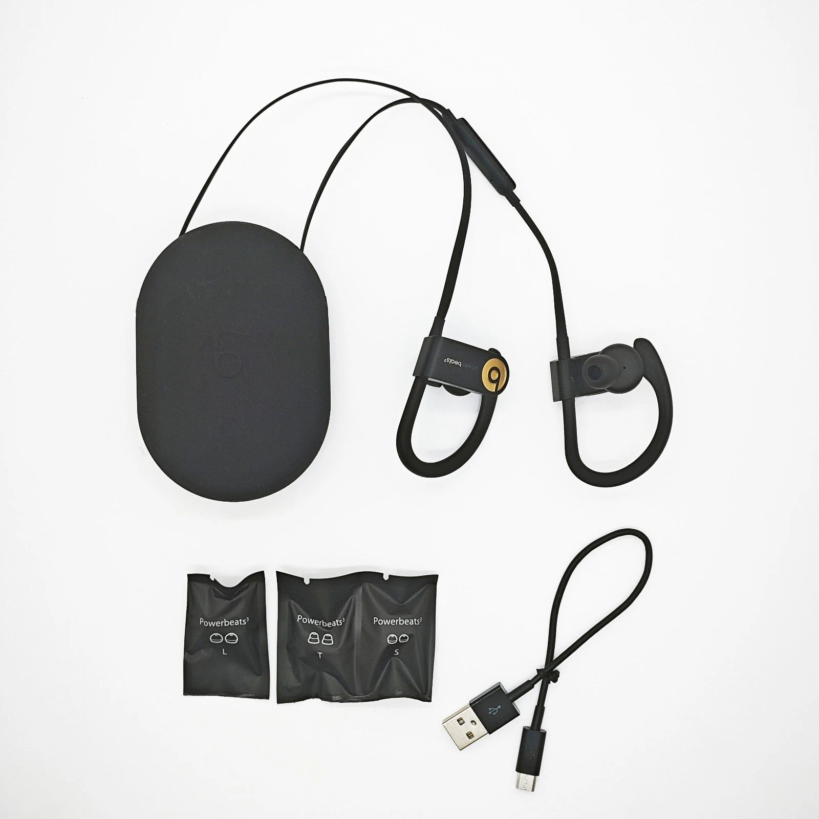 Beats Powerbeats 3 Sport Kopfhörer Bluetooth In-Ear Earbuds Trophy Gold - EDV-Outlet