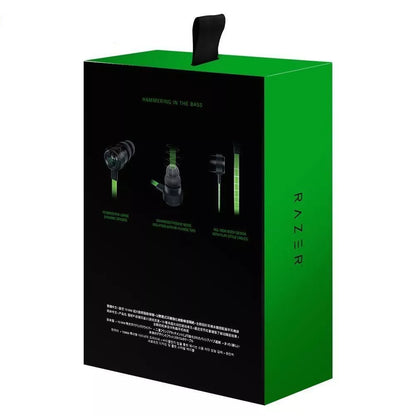 Razer Hammerhead Pro V2 In-Ear Gaming Kopfhörer 3.5 mm Anschluss Grün - EDV-Outlet