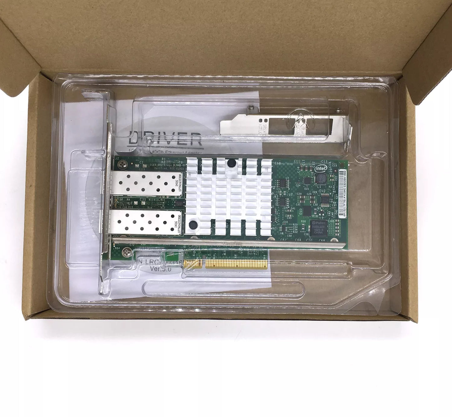 Intel X520-DA2 – 10 GbE Dual-Port SFP+ Server Netzwerkkarte – PCIe – Low Latency, Virtualisierung, Datacenter-Ready - EDV-Outlet