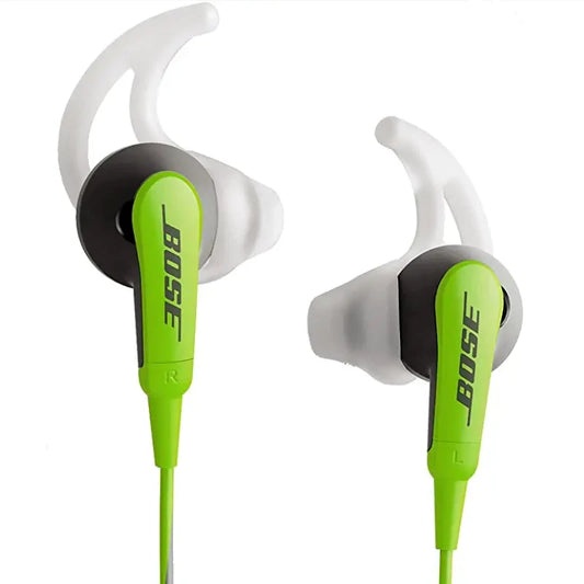 Bose SoundSport Grün In-Ear Kopfhörer mit 3,5mm Klinke – Sport & Fitness Kabel-Ohrhörer - EDV-Outlet