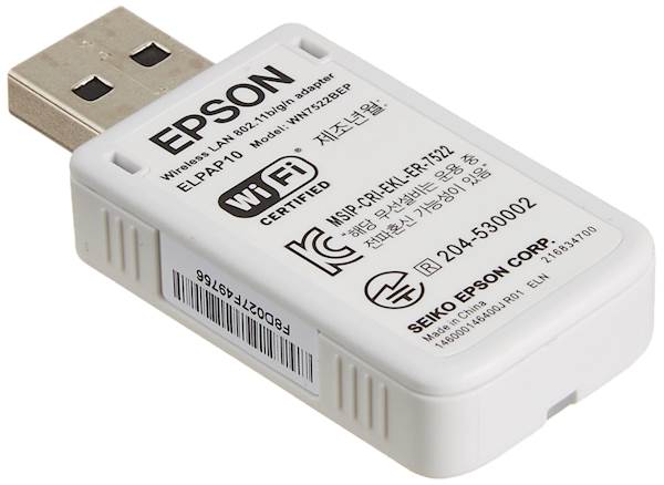 Epson ELPAP10 Wireless LAN Adapter – USB WLAN Dongle für Epson Projektoren - EDV-Outlet